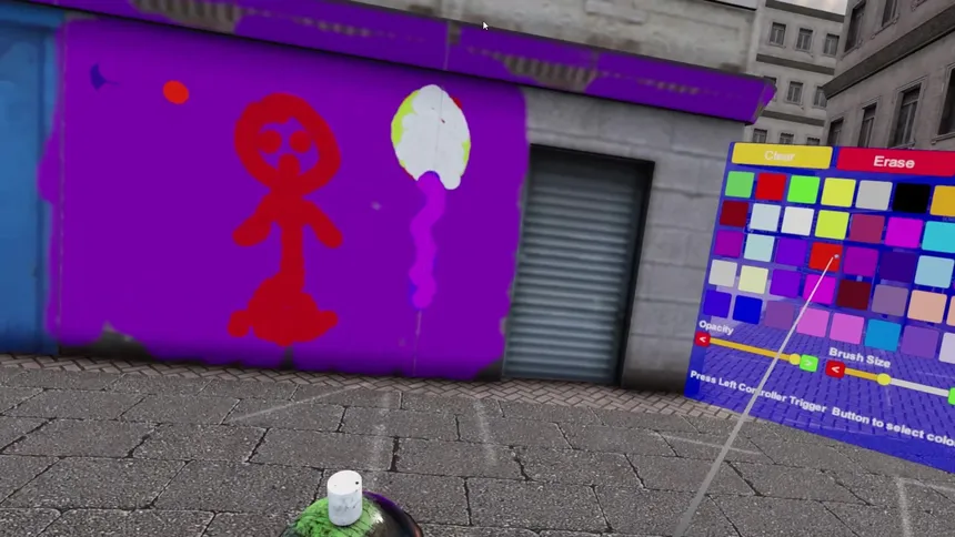 Скриншот 3 к игре VR Graffiti World
