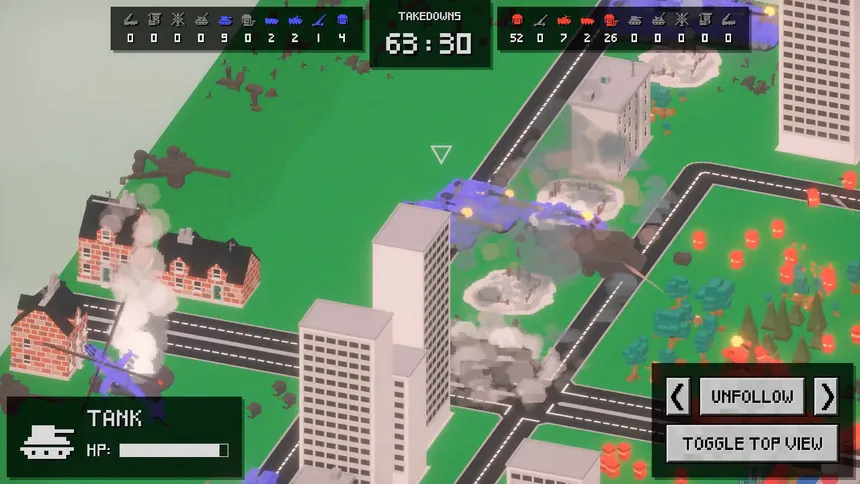 Скриншот 1 к игре Voxel Battle Simulator