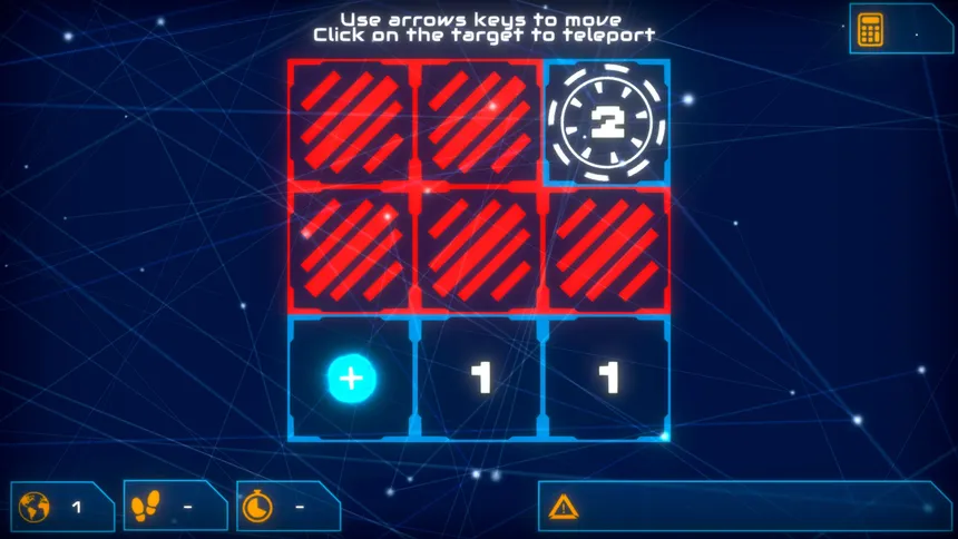 Скриншот 1 к игре Math Hero - Minimalist Puzzle