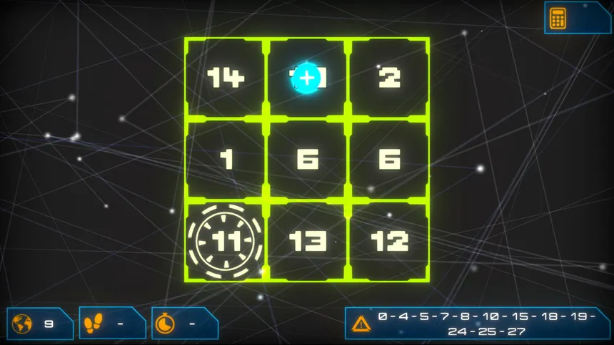 Скриншот 2 к игре Math Hero - Minimalist Puzzle