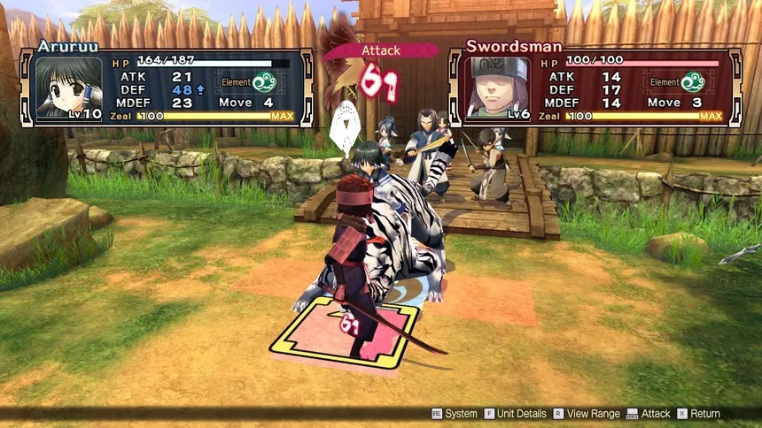Скриншот 2 к игре Utawarerumono: Prelude to the Fallen