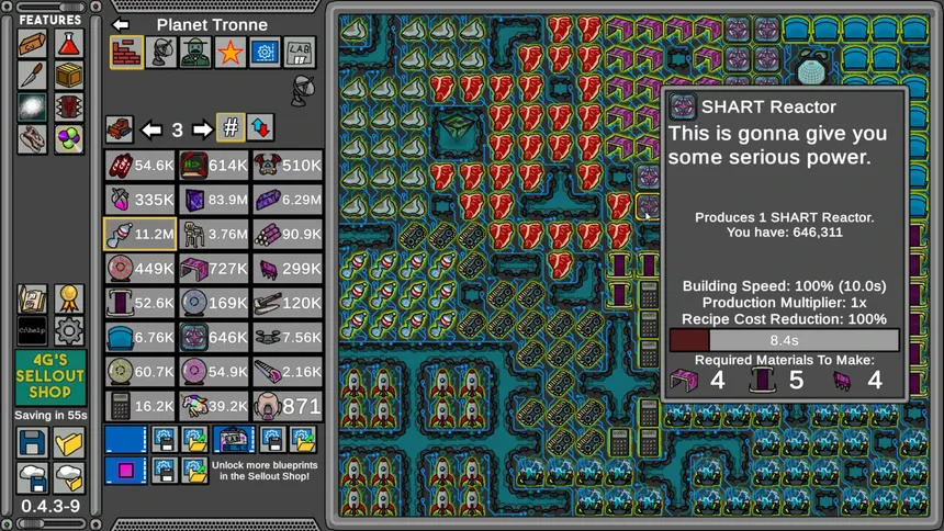 Скриншот 1 к игре NGU INDUSTRIES