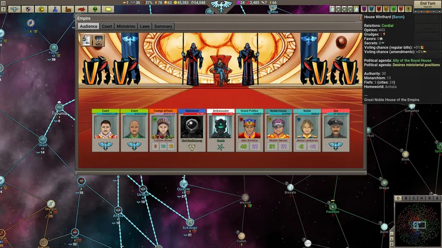 Скриншот 1 к игре Stellar Monarch 2