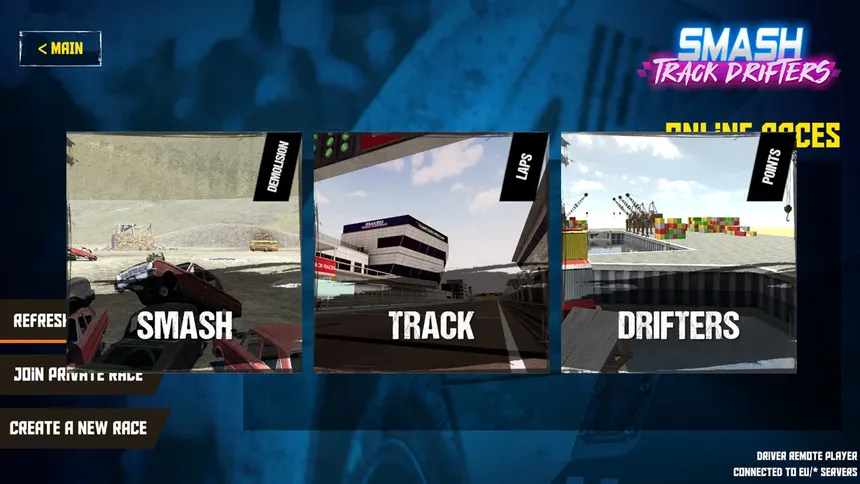 Скриншот 2 к игре Smash Track Drifters