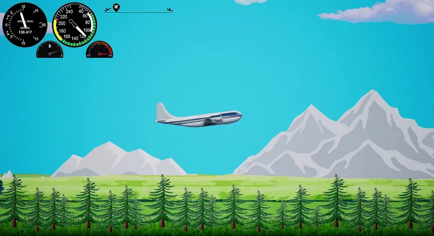 Скриншот 3 к игре Pan-Arcade Airlines