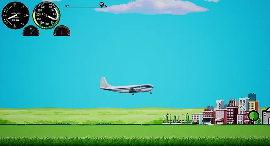 Скриншот 4 к игре Pan-Arcade Airlines