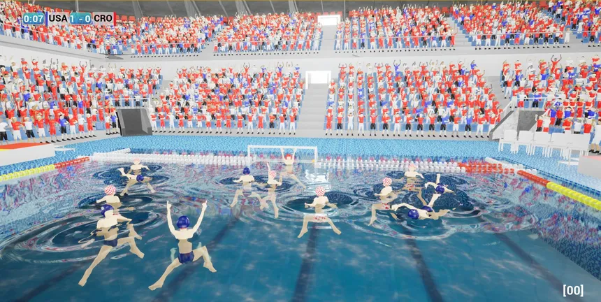Скриншот 2 к игре WaterPolo Inter Nation