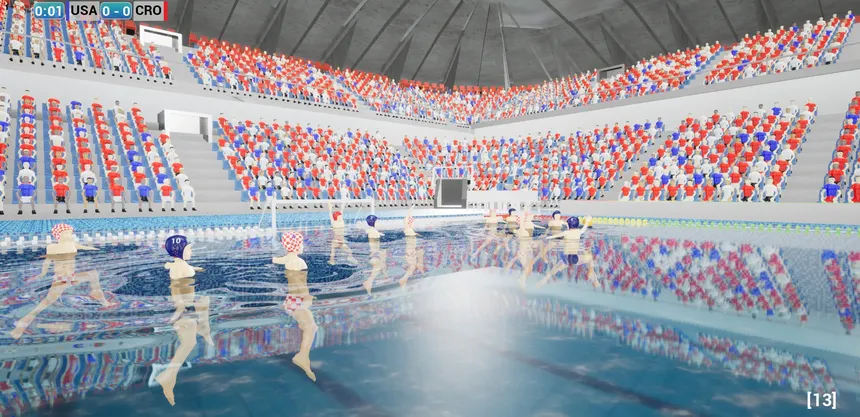 Скриншот 4 к игре WaterPolo Inter Nation