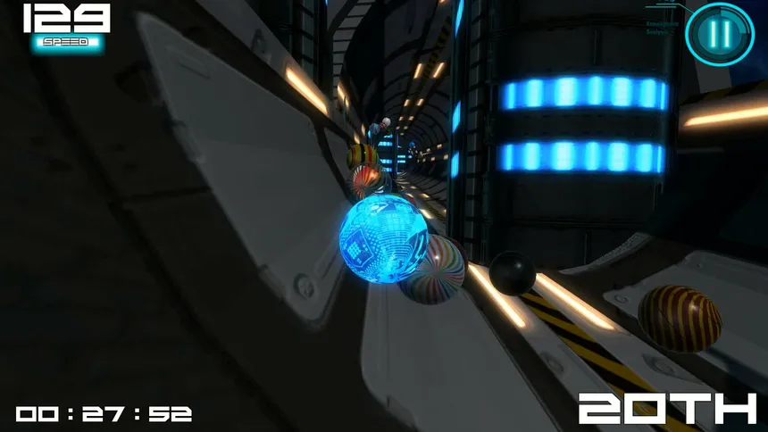 Скриншот 3 к игре Marble Ball Racing