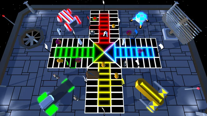 Скриншот 1 к игре Parkalien: a ludo in the space