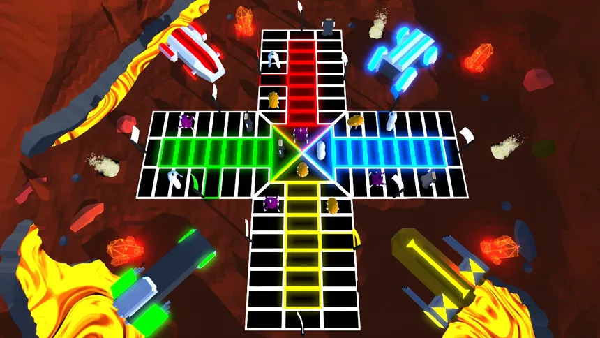 Скриншот 4 к игре Parkalien: a ludo in the space