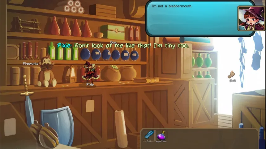 Скриншот 4 к игре She turned me into a newt!