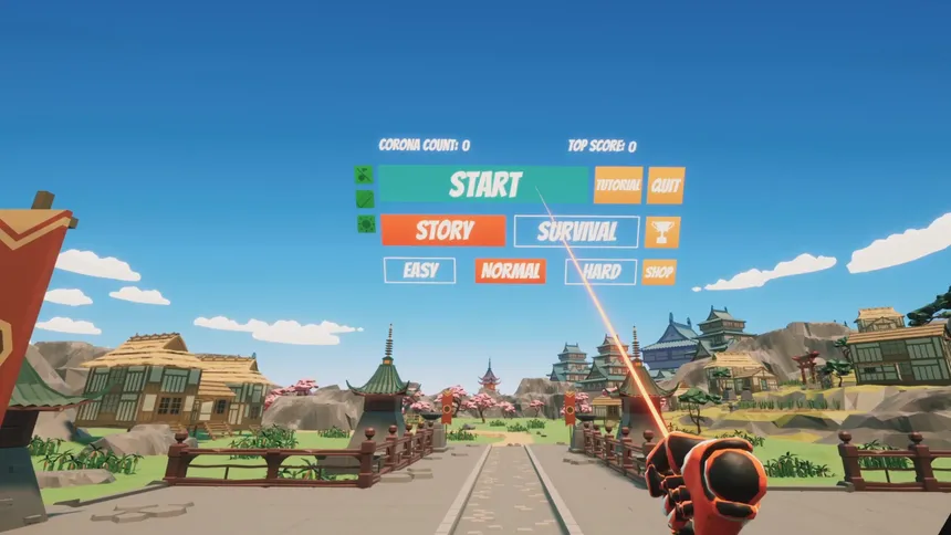 Скриншот 1 к игре Corona Samurai