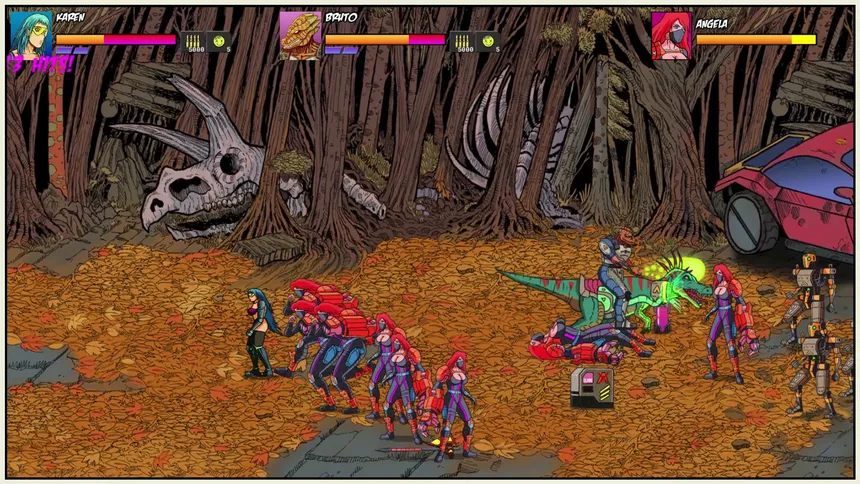 Скриншот 2 к игре Brutal Dinosaur