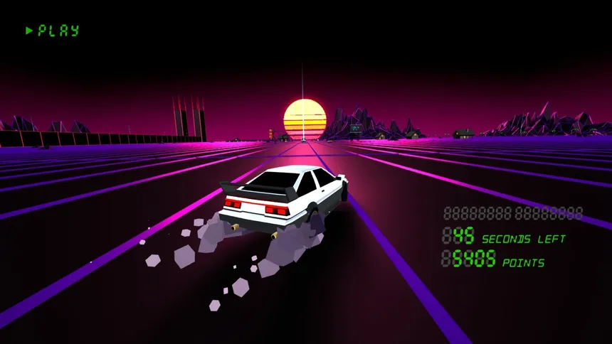 Скриншот 3 к игре Retrowave Drive