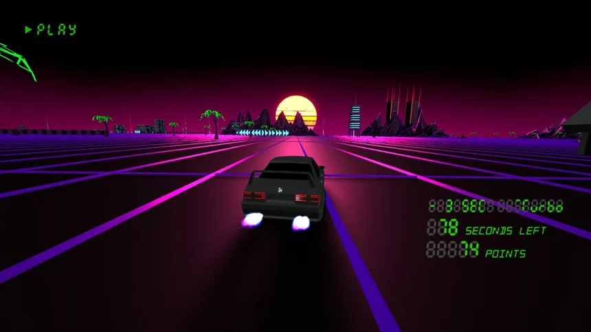 Скриншот 4 к игре Retrowave Drive