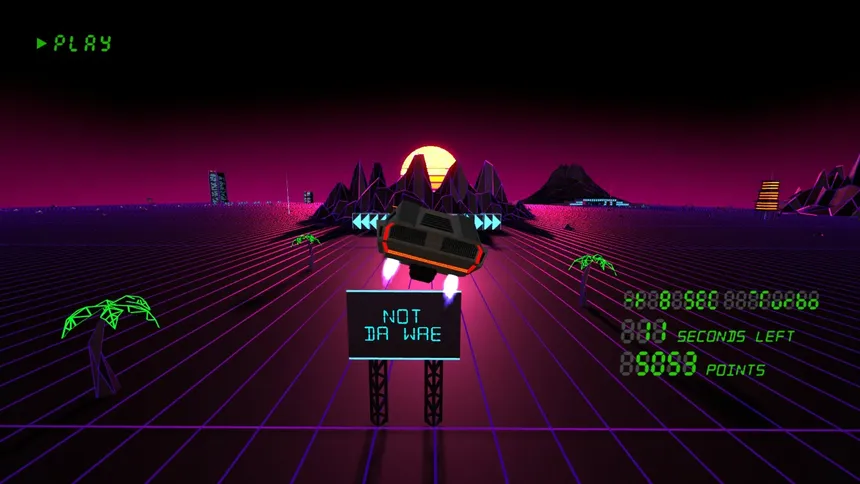 Скриншот 5 к игре Retrowave Drive