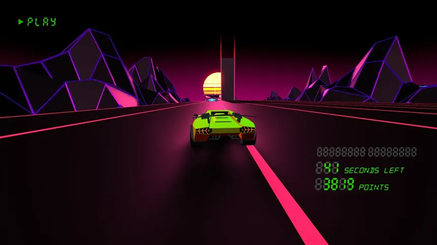 Скриншот 6 к игре Retrowave Drive