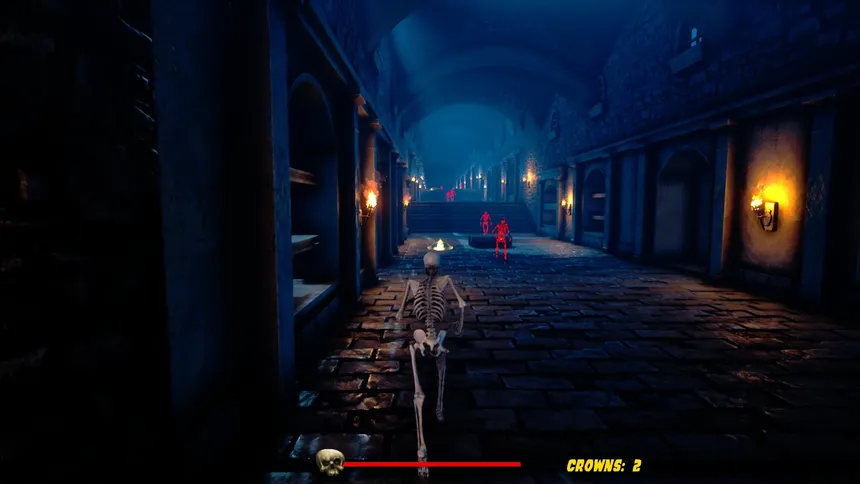 Скриншот 1 к игре Skeleton King