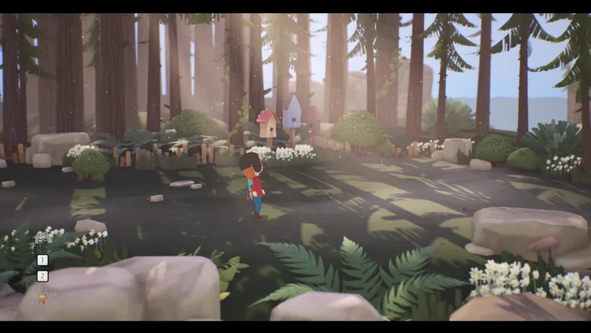 Скриншот 1 к игре Maru and her make-believe world