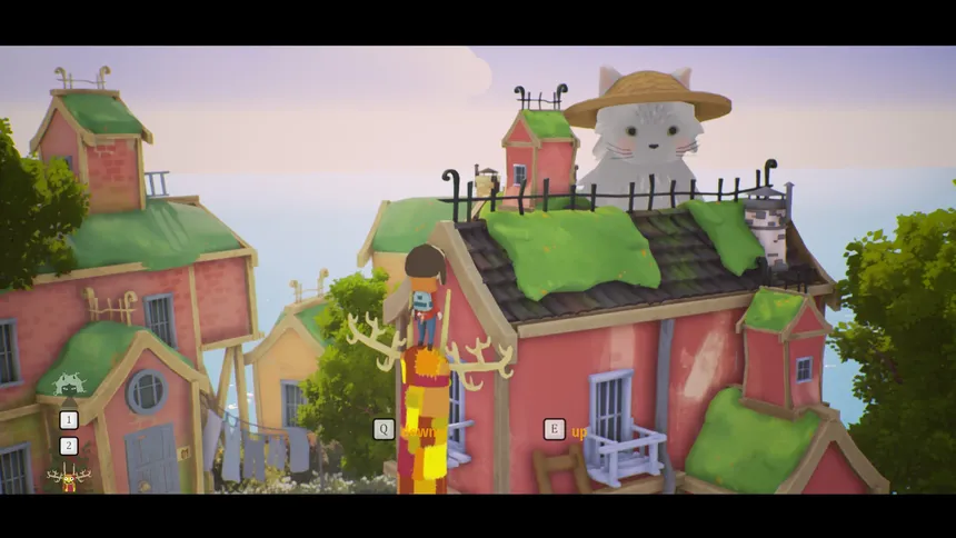 Скриншот 2 к игре Maru and her make-believe world