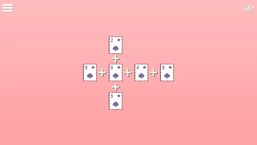 Скриншот 1 к игре BlackJack Math Cross Numbers