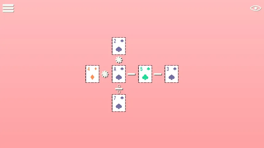 Скриншот 2 к игре BlackJack Math Cross Numbers