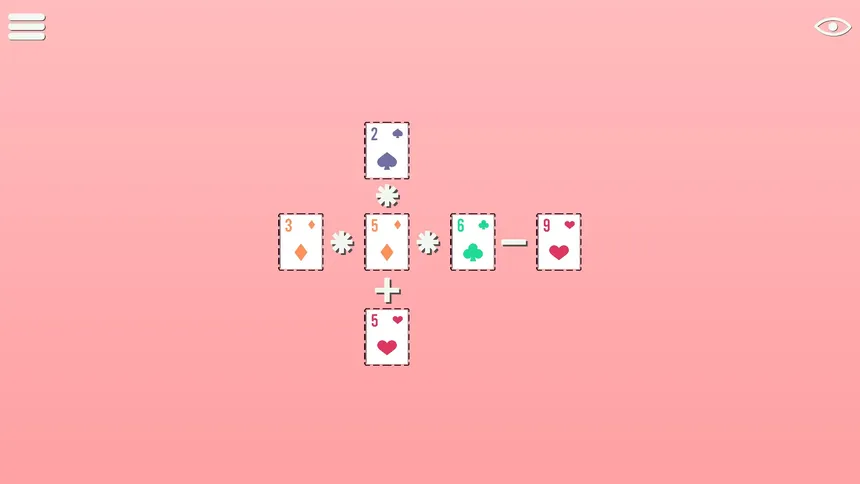 Скриншот 4 к игре BlackJack Math Cross Numbers