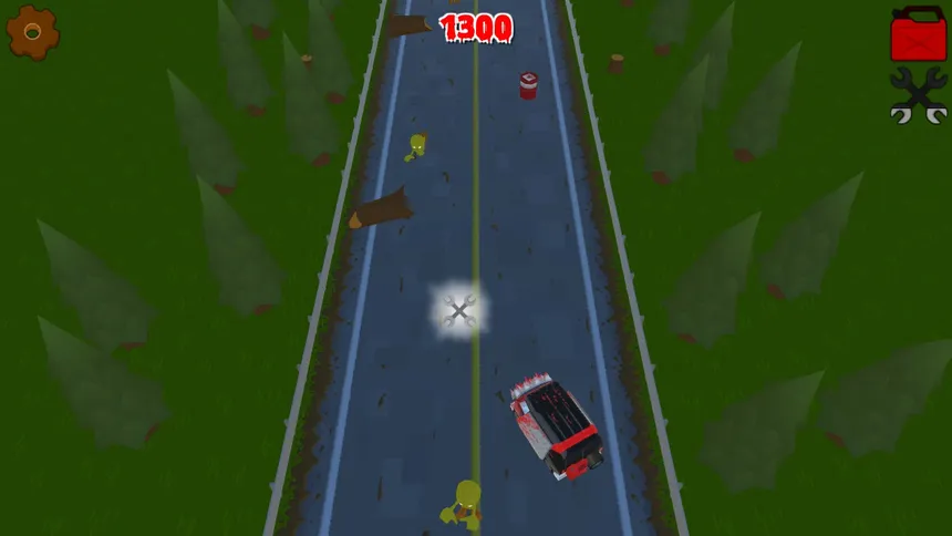 Скриншот 2 к игре ZombieVan Drive