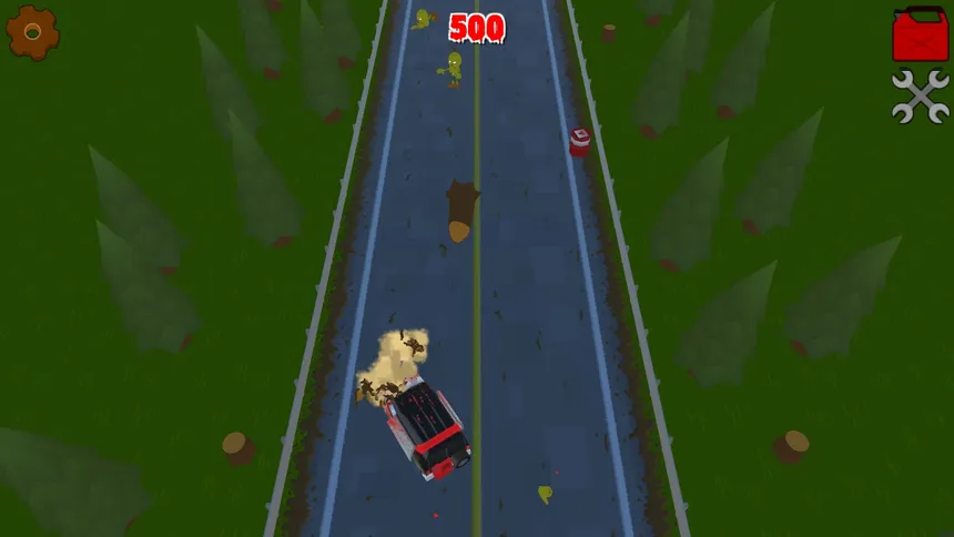 Скриншот 3 к игре ZombieVan Drive