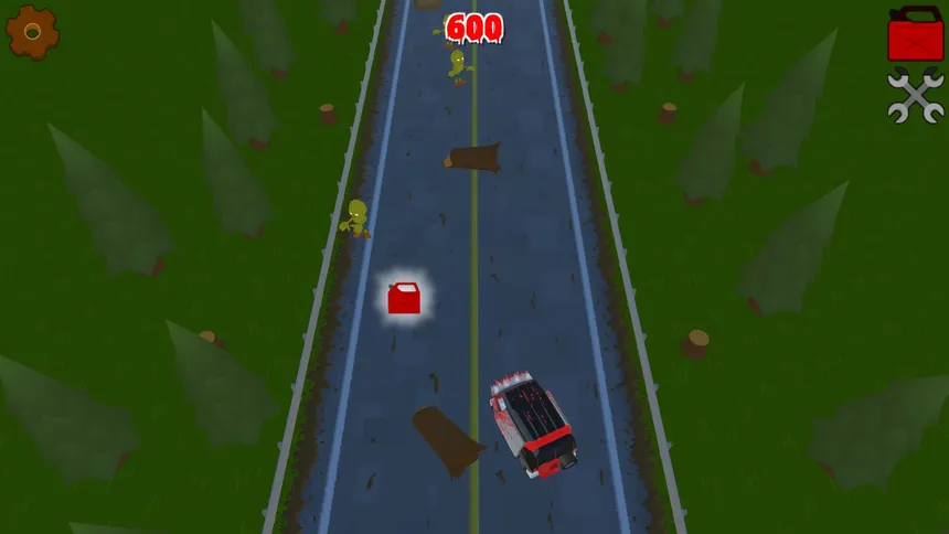 Скриншот 4 к игре ZombieVan Drive