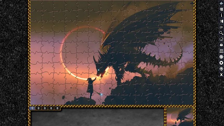 Скриншот 2 к игре Pixel Puzzles Illustrations & Anime Jigsaw Puzzles