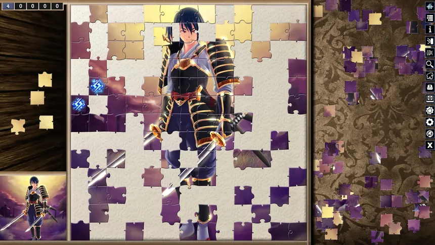 Скриншот 6 к игре Pixel Puzzles Illustrations & Anime Jigsaw Puzzles