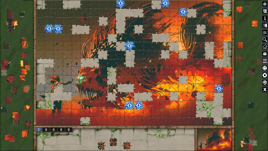 Скриншот 8 к игре Pixel Puzzles Illustrations & Anime Jigsaw Puzzles