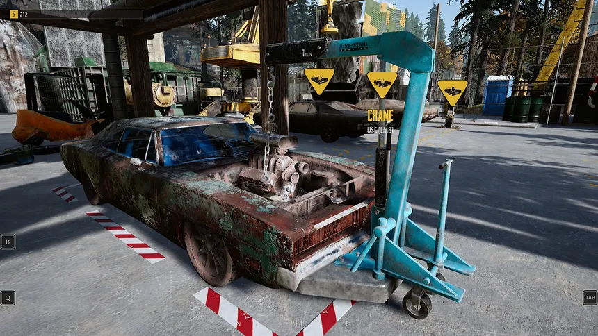 Скриншот 1 к игре Junkyard Simulator: First Car (Prologue 2)