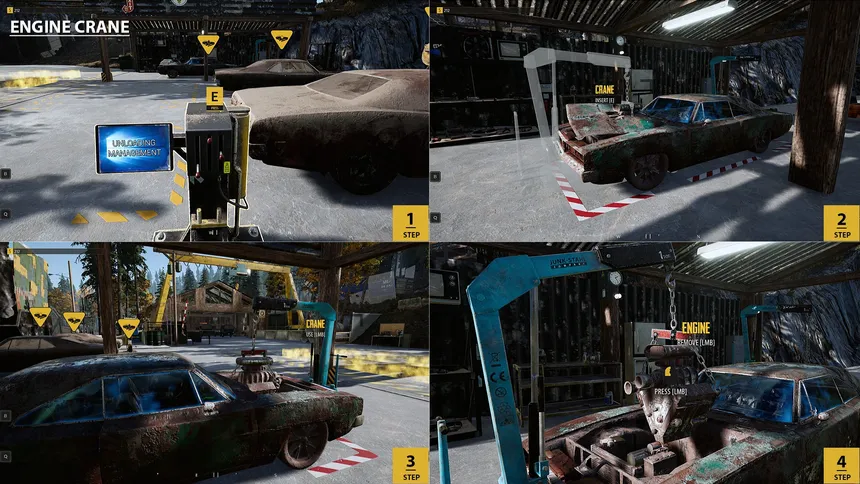 Скриншот 2 к игре Junkyard Simulator: First Car (Prologue 2)