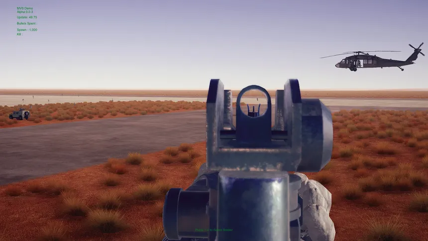 Скриншот 6 к игре Minigun VS Swarms of the Zombie Apocalypse Simulator