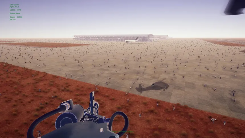 Скриншот 7 к игре Minigun VS Swarms of the Zombie Apocalypse Simulator