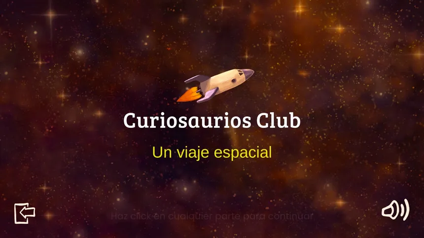 Скриншот 1 к игре Curiosaurios Club. Un viaje espacial