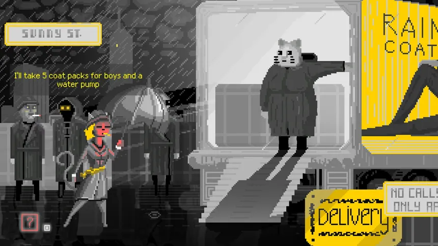 Скриншот 1 к игре This rain will never end - noir adventure detective