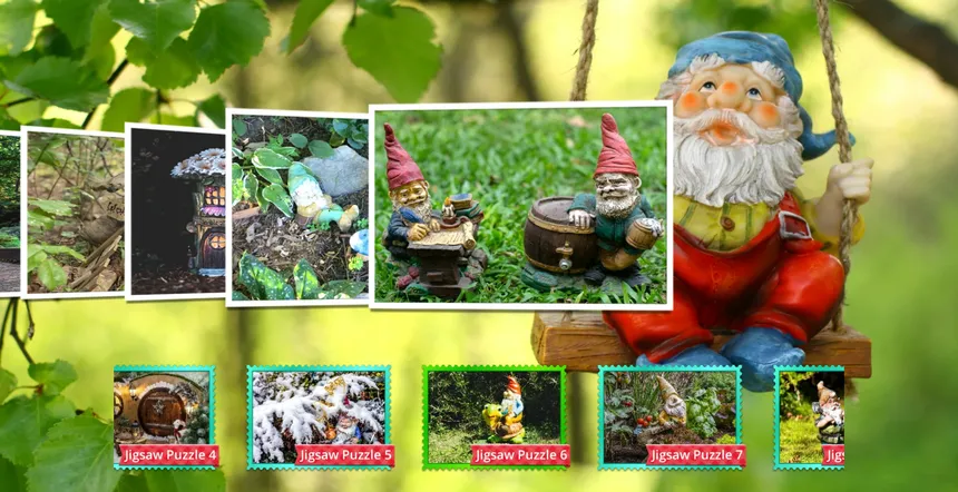 Скриншот 5 к игре Gnome Jigsaw Puzzles