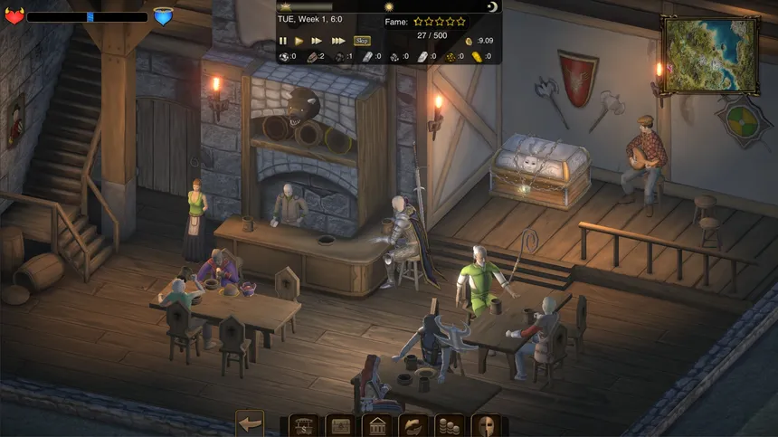 Скриншот 1 к игре Blacksmith Legends: Prologue