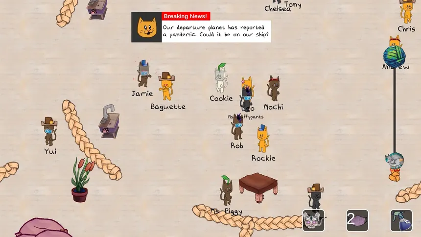 Скриншот 1 к игре Cat Colony Crisis