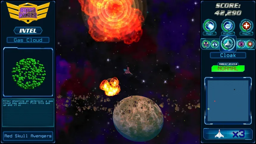 Скриншот 3 к игре Astrokicker