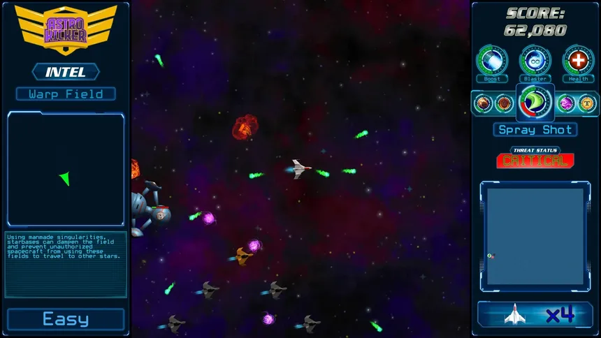 Скриншот 4 к игре Astrokicker