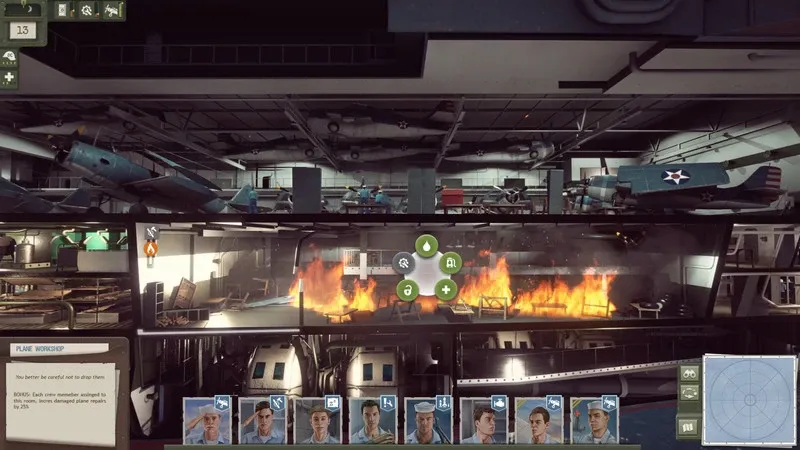 Скриншот 1 к игре Aircraft Carrier Survival: Tutorial