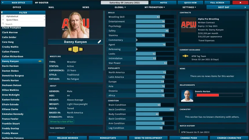 Скриншот 6 к игре Pro Wrestling Sim