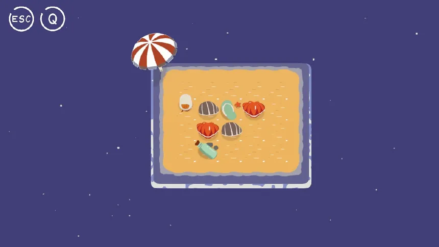 Скриншот 2 к игре A hermit crab is finding a house