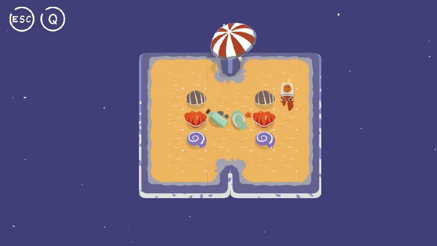 Скриншот 4 к игре A hermit crab is finding a house