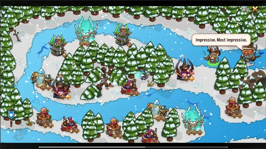 Скриншот 1 к игре Crazy Defense Heroes